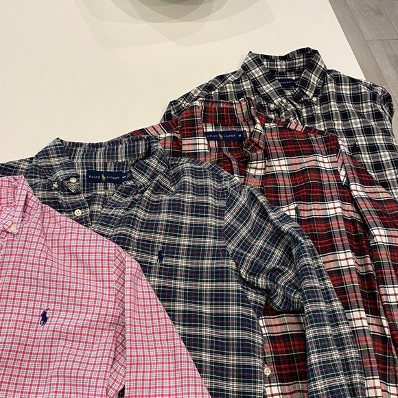 4 Polo Ralph Lauren Button Down Bundle - Picture 4 of 10